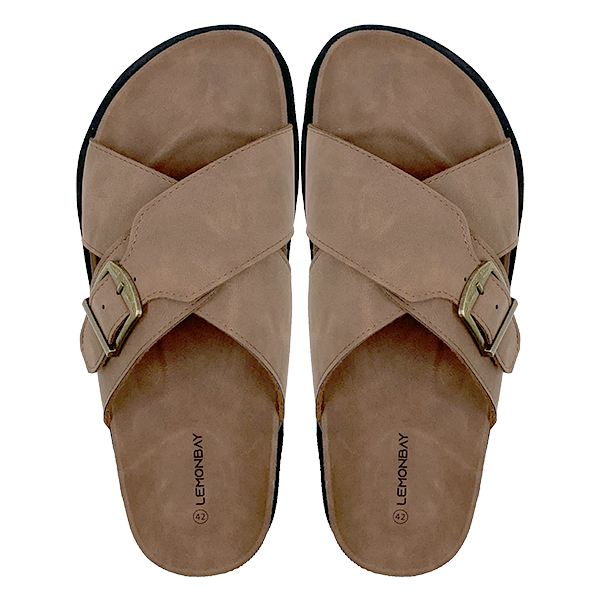 Boken slippers women's summer outdoor wear new style thick soled retro one foot lazy one word Boken cool slippers