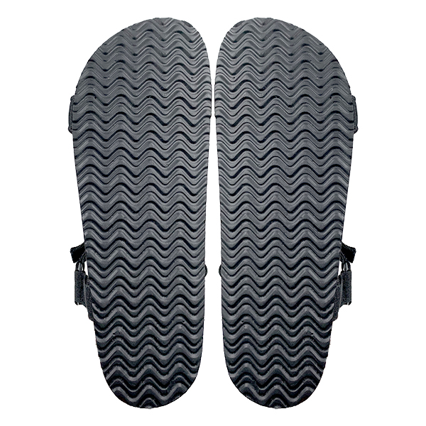 New summer fashion trend flat bottomed cork mop Velcro women's sandals