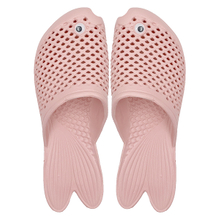 Cute cool slippers for women at home in summer Half slippers with toe caps perforated shoes indoor anti slip suitable for women to wear outside
