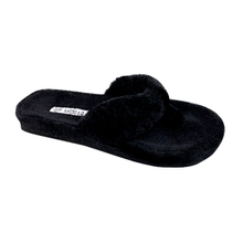 Women Fur Flip Flop with Carved Insole