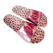 Women EVA Slipper with Overcovered Leopard Printing