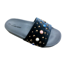 Ladies Fashion Sandal Multi-colored Beading