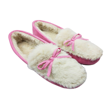 Indoor Bean Shoes with Fur for Women